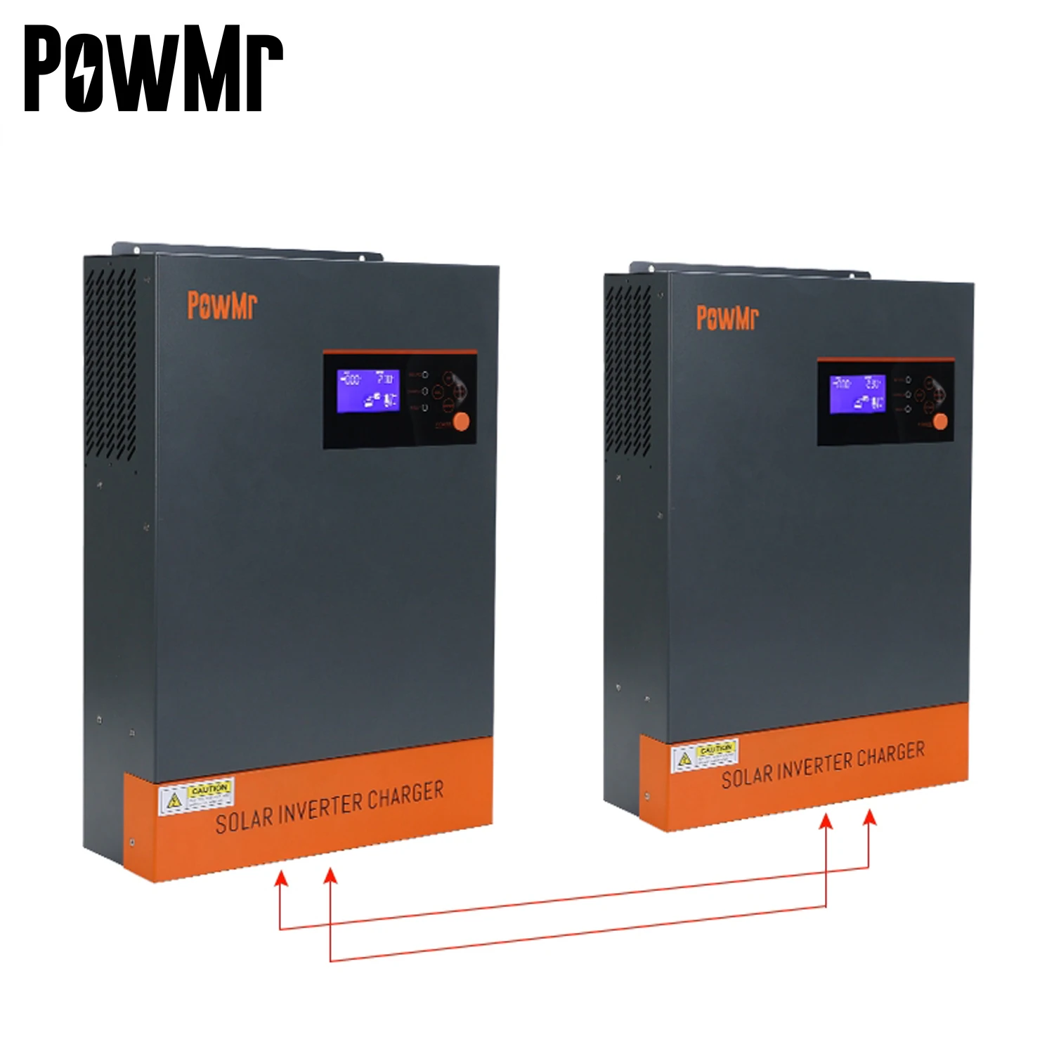 Инвертор PowMr 11 кВт 48 В 220 80 А MPPT 500 PV вход с/без параллельной функции гибридный солнечный инвертор 11000 Вт