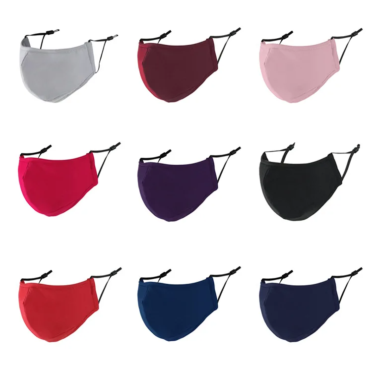  Wholesale Reusable Fabric Mask Custom Logo Print customize logo face