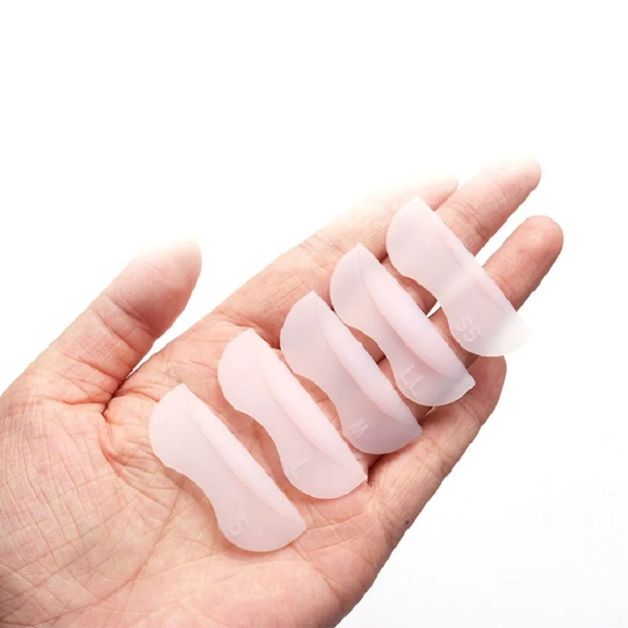 Hot Sale High Quality Resusable Recycled Softer Material Silicone Eyelash Pad