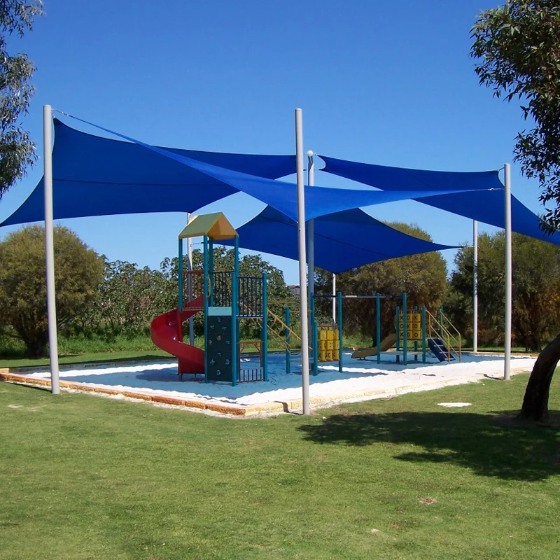 SanJian Outdoor Garden Patio 100% Virgin HDPE Waterproof Canopy Shade Sails for Sale