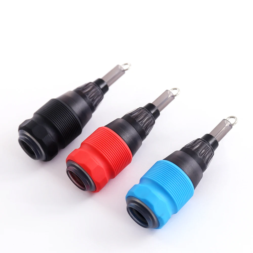 Синяя Высококачественная пластиковая крышка для тату-машинки, одноразовая тату-ручка