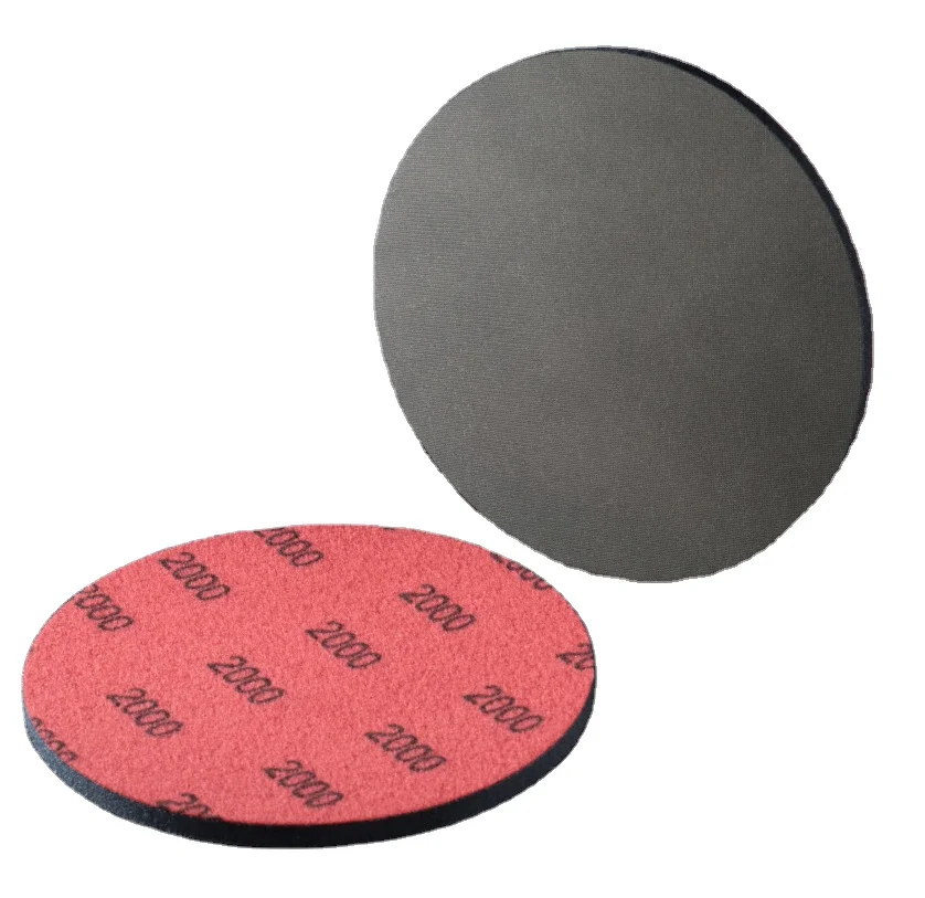 High quality Foam Sand Paper Sponge Disc 1000# Sandpaper Sponge Drywall Softback Flexible Sanding Sponge for Automotive