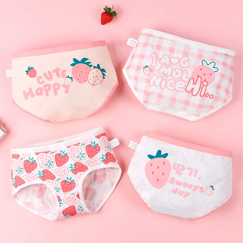 Children Underwear Kids baby Girls Cute Print Briefs cotton underwear for kids girls