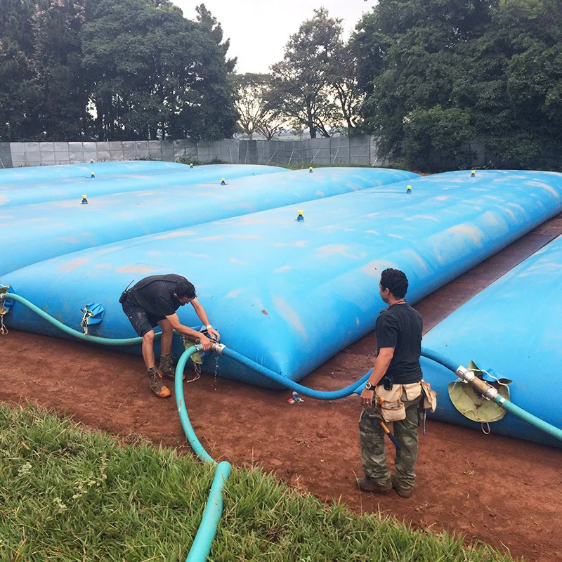 quality Collapsible Bladder Water storage bladder  600 to 4000000 Litres for agricultural irrigation fire prevention