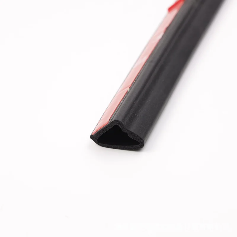 Universal Self Adhesive B U D T-Type Rubber Edge Protector Trim Auto Rubber Weather Draft Seal Strip