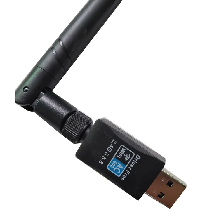 Usb Wi-Fi адаптер переменного тока 600 м Бесплатный драйвер компьютер ПК двухдиапазонный 2 4G/5