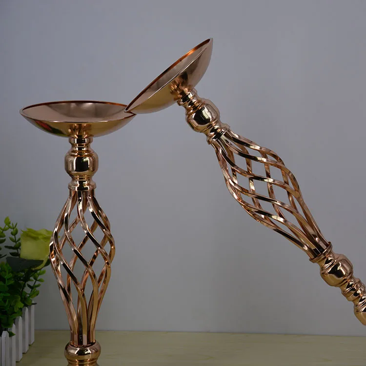 
2019 For Wedding Table Flower Stand Centerpieces With Round Square Glass Candle Holder Chrome And Crystal Ball 