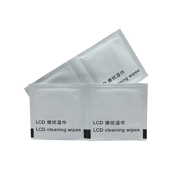 OEM ODM LCD Cleaning wipes Glasses Cleaning Wipes Disposable Screen Protector Disposable Cleaning Wipes