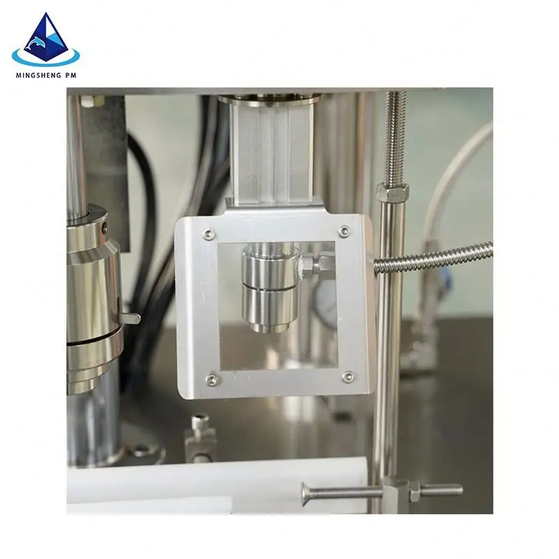 Semi automatic aerosol can gas filling machine for propane butane LPG DME  r134a