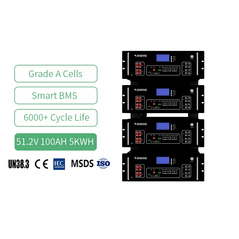 Аккумулятор для хранения энергии дома 51 2 В 6000 цикл 48 lifepo4 100ah 150ah 200ah 280ah 400ah литий-ионные аккумуляторы солнечной системы