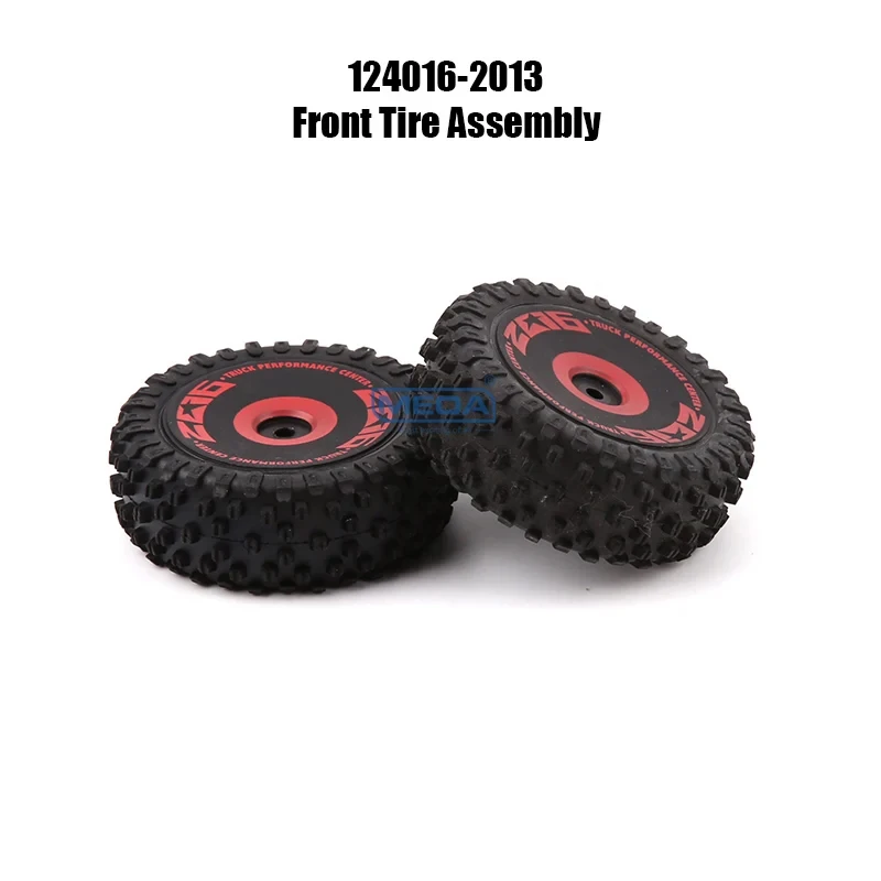 Wltoys 124016-2013 Front Tyre 124016-2014 Rear Tyre 124017 Front&Rear Tyre Wheel with Hub
