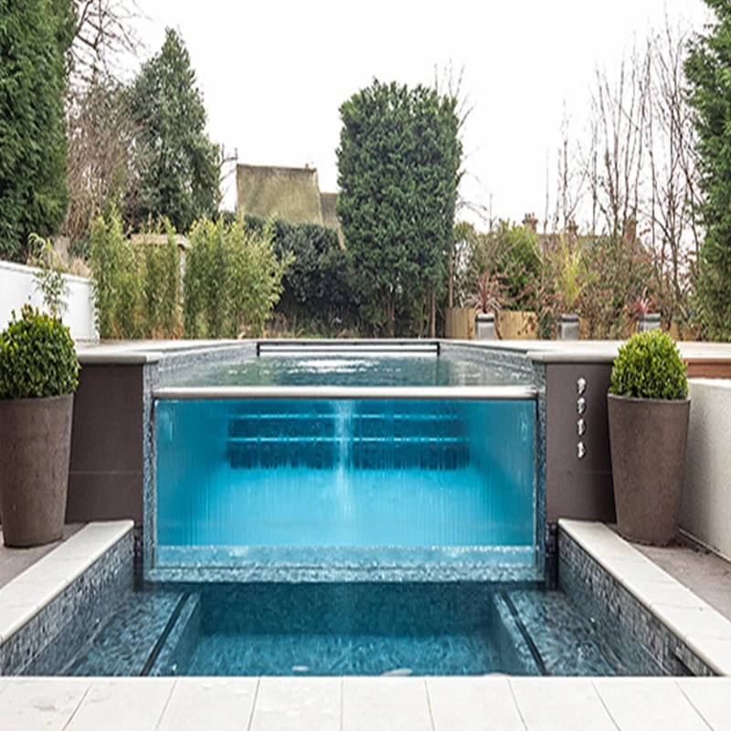 Customized High temperature resistance High Quality Thick Acrylic Glass Window Swimming Pool
