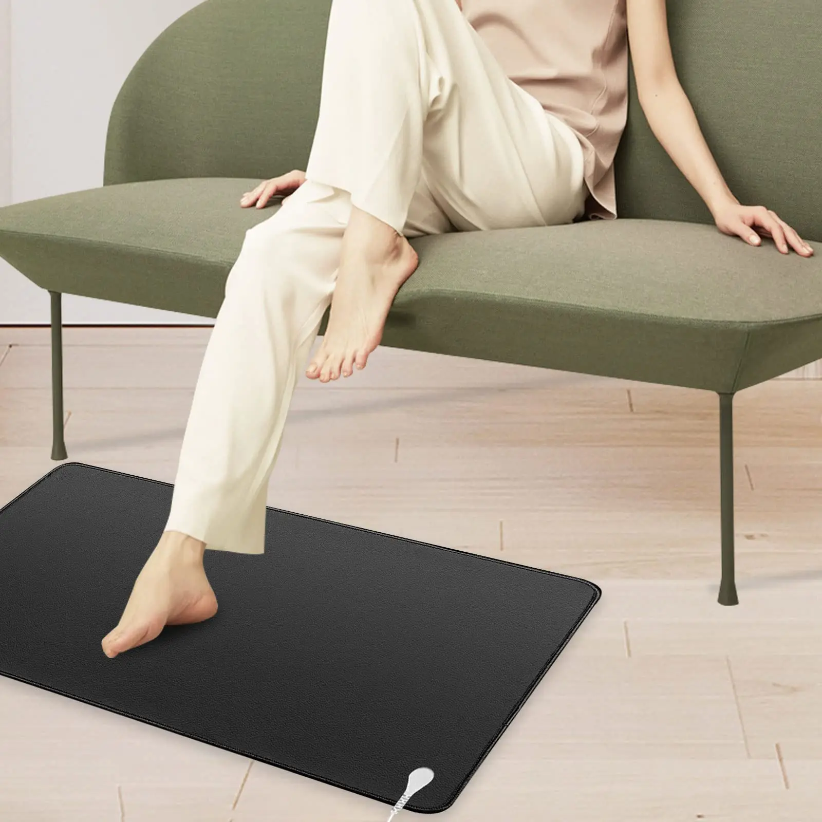Custom Grounding Mat for Bed or Earthing to Use Ground Improve Sleep Energy Good Pad