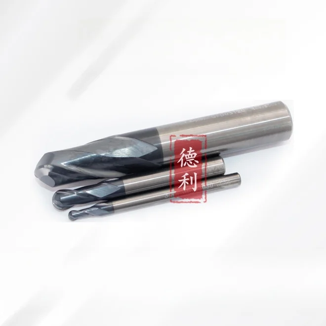 Yg-1 Super Hard Ball End Milling Cutter 2f Cnc Milling Machine Machining Center Tool Carbide Milling Cutter