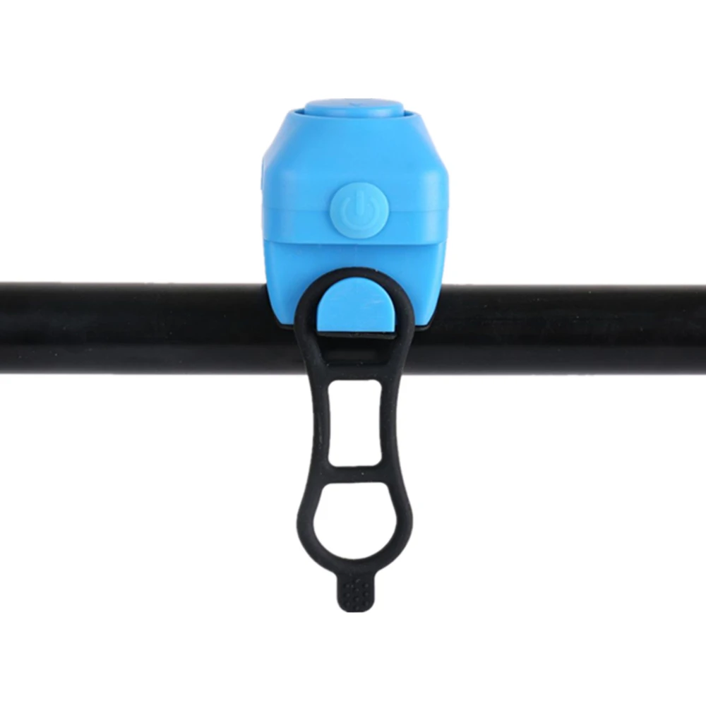 Bike Electronic Loud Horn 130 db Warning Safety Electric Bell Bicycle Handlebar Alarm Ring Bell Cycling Accessories