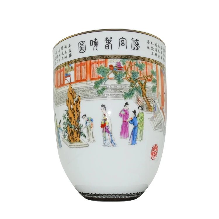 
Hot Selling Product High Quality Chinese Porcelain Vase Ceramic Mini Vases Small Flower Vase For Events Decor 