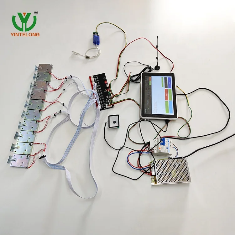 Yinlong Complete smart control panel With API /SDK Can develop parcel locker electronic locker smart locker control board