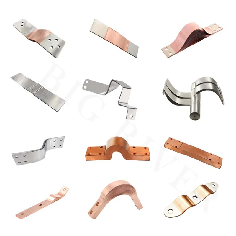 Custom Insulated Flexible Busbar Flat Copper Busbar Solution for Battery Applications