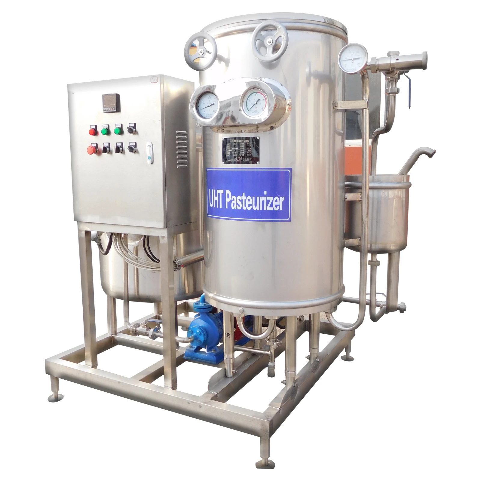 Automatic Pasteurized UHT Yogurt dairy milk production machines processing equipment mini plant