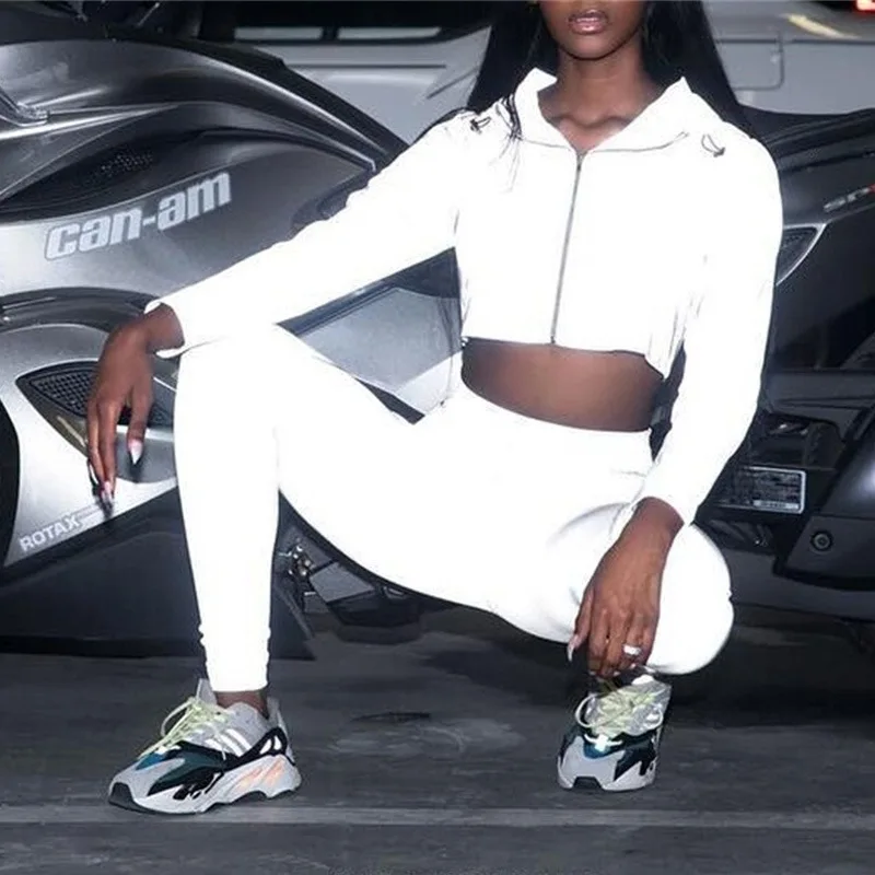 Wholesale Custom Womens Coat Bubble Reflecting Cycling Waterproof Reflective Rainbow Jacket