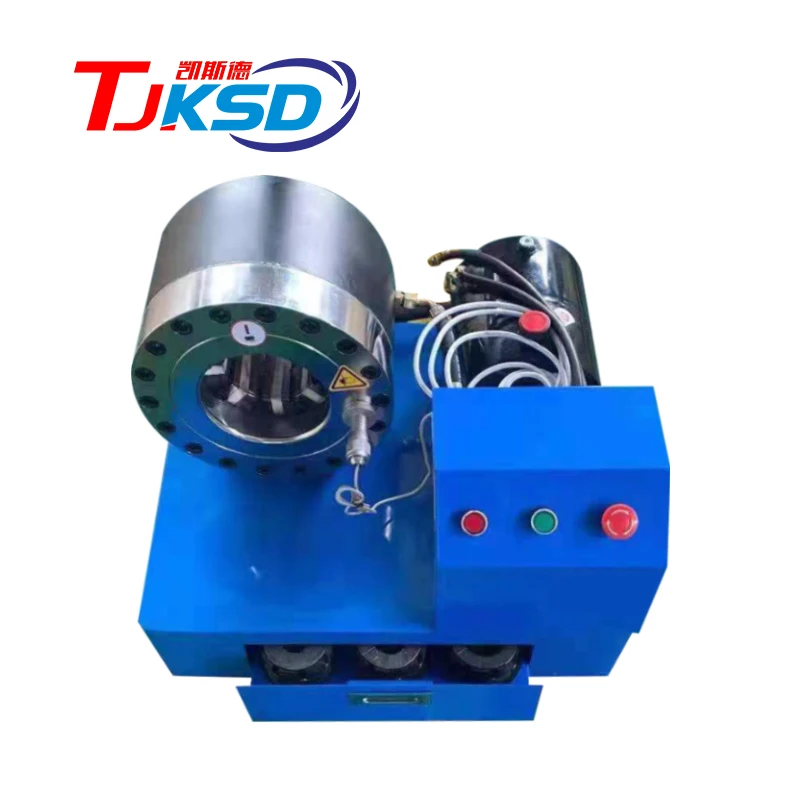 Portable 1/4-2inch hose pressing machine 2inch 4sp 12V 24V air suspension clamp hydraulic hose crimping machine