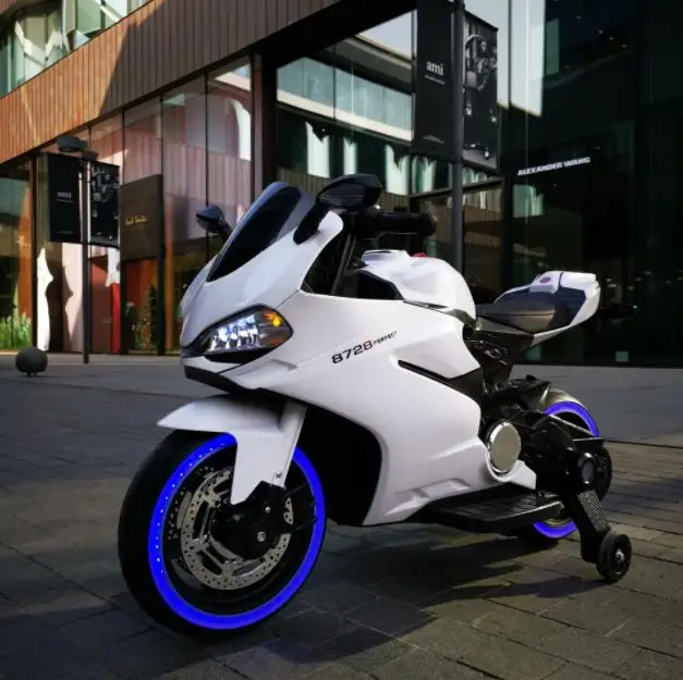 2022 Wholesale  Ride on Toy Style Kids Rechargeable Motos Para Nios   Mini Electric Motorcycle