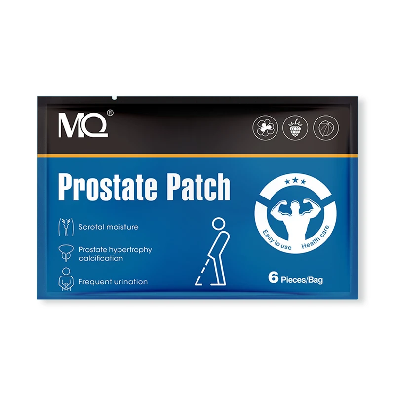 Treatment Prostate hypertrophy calcification 6pcs/bag MQ Prostate Patch for  Scrotal moisture and Frequent urination