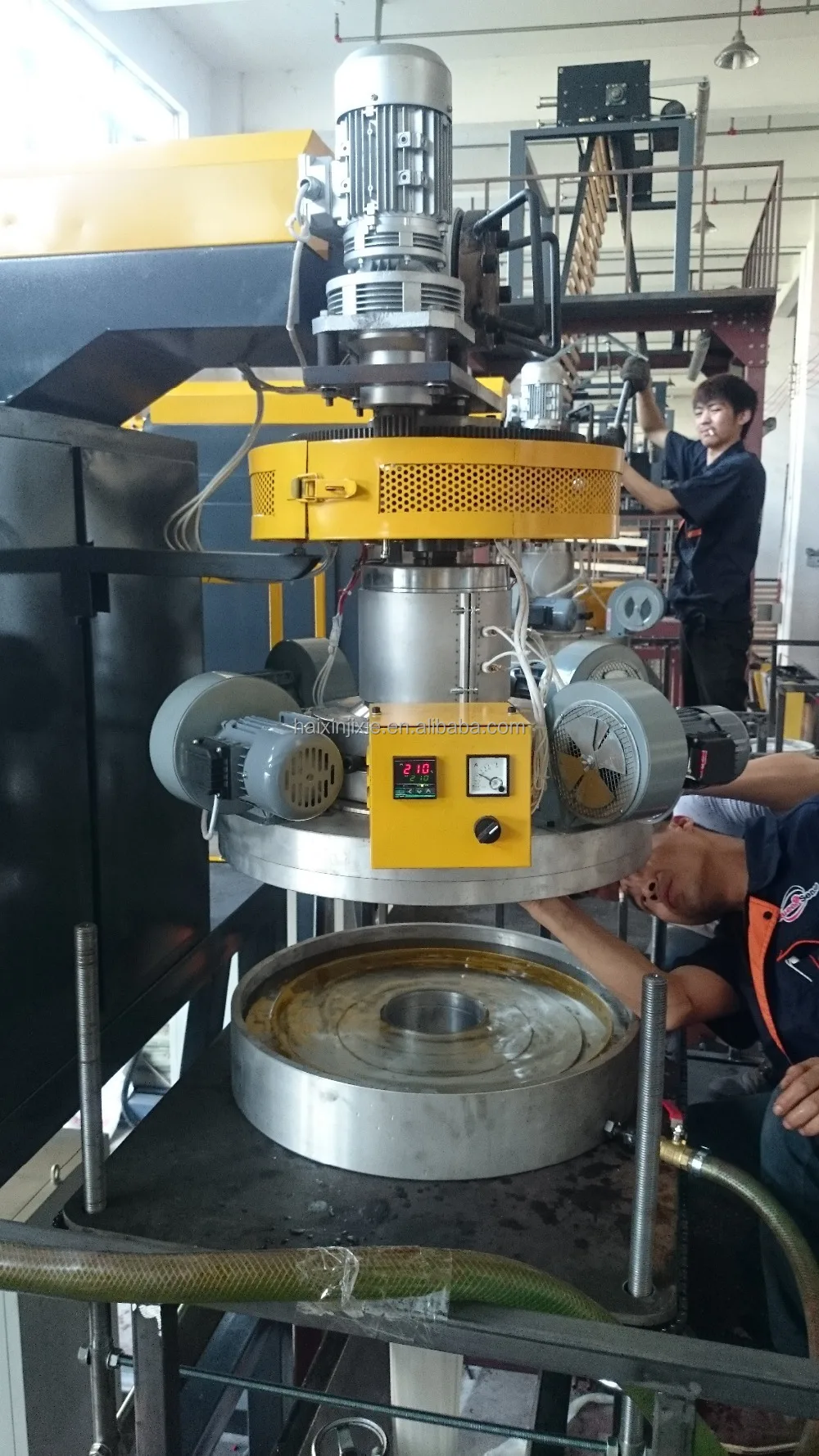 Top High Speed ABA 3 2 Layer Mini Stretch PE Film Extruder Agriculture Polyethylene Plastic Film Blowing Machine Price