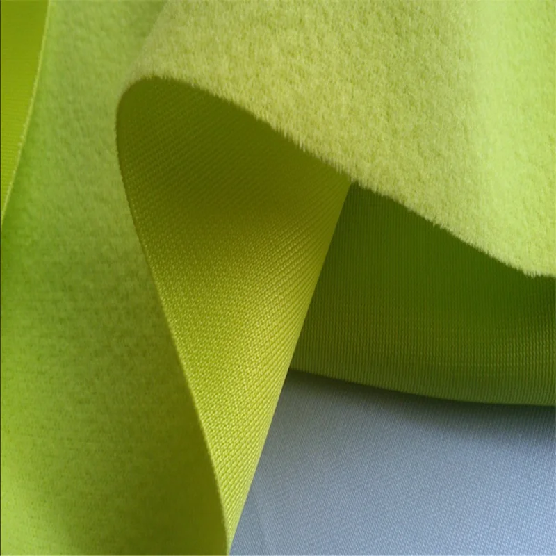 
huzhou one side brush triacetate polyester fabric 