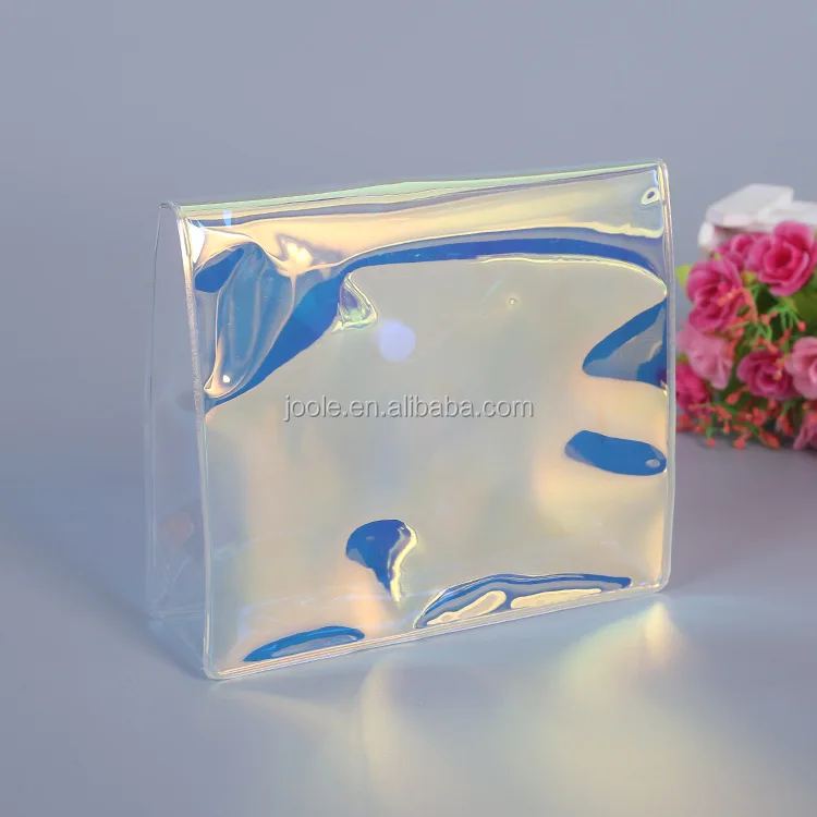 Hot selling transparent pvc button lock bag bikini bag water-proof plastic bag