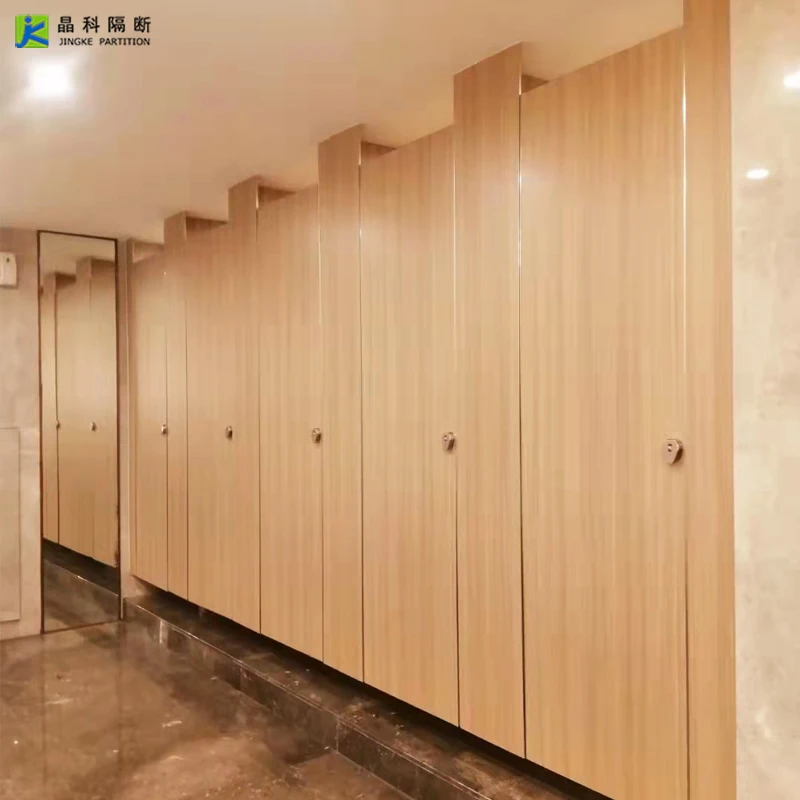 Customize HPL Public Toilet Cubicle Partition For Office
