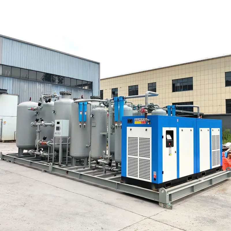 NUZHUO 3Nm3 To 50Nm3/Hour Automatic Nitrogen Generator Equipment Plant