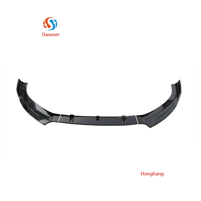 Auto Parts HongHang Exterior Accessories, PP 4-stage Anterior lip Font Bumper Lip For Audi A3 2013-2016 Front Chin Lips
