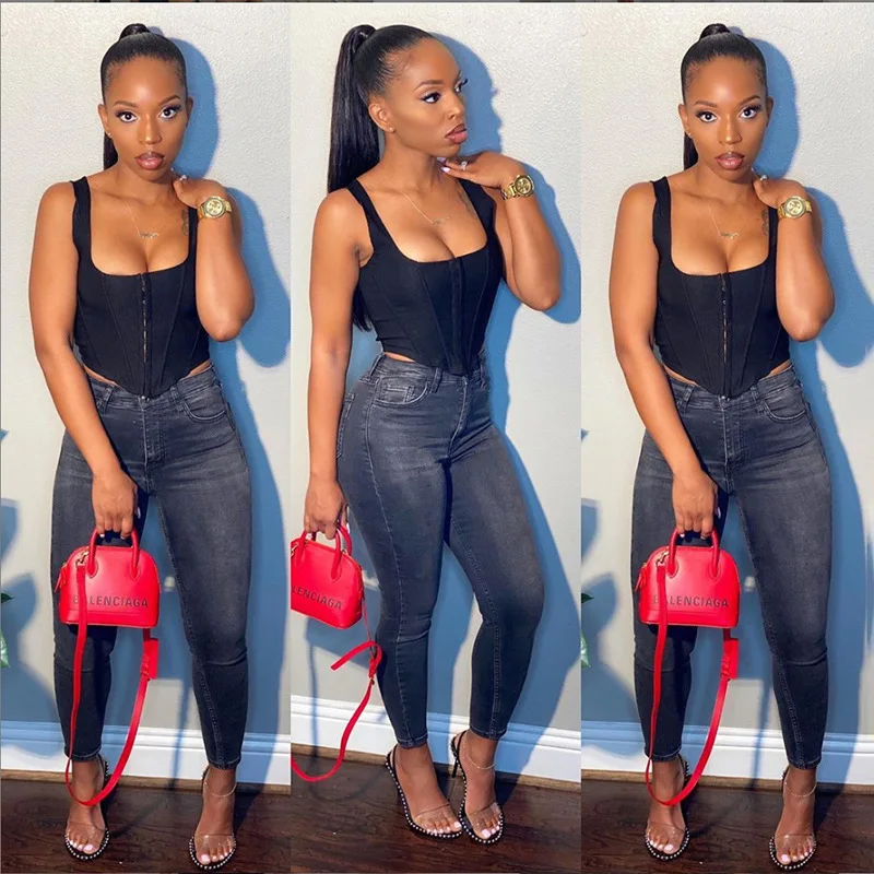 T1738719 wholesale woman sexy tops fashionable summer backless womens solid bodycon crop tops ladies knit crop top