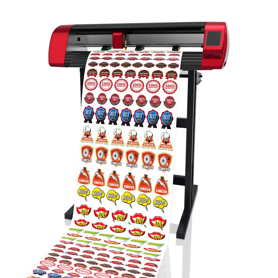 Skycut Automatic Cally Contour Touch Screen Control Desktop Sticker  Plotter De Corte Cutting  Vinyl Cutter Machine With Camera