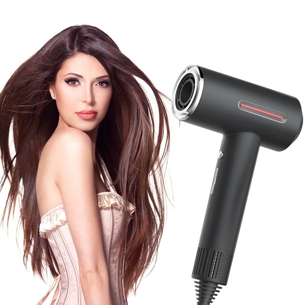 2023 Lescolton Leafless Hair Dryer Amazon Blast 1600w High-Speed Home Electric Hair Dryer Negative Ion Hair Blower