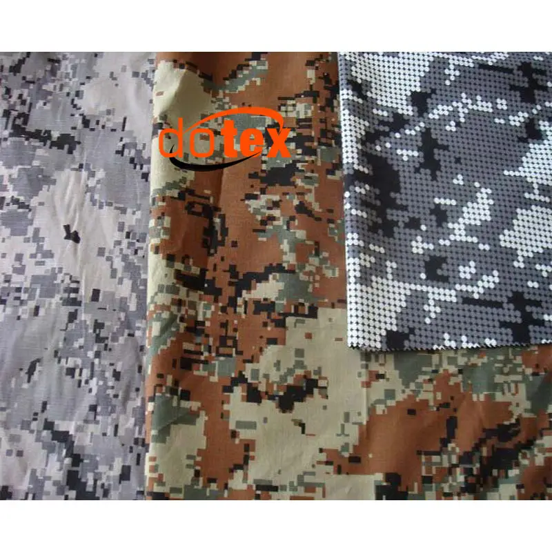 2023 Nylon polyester PU coated twill fabric