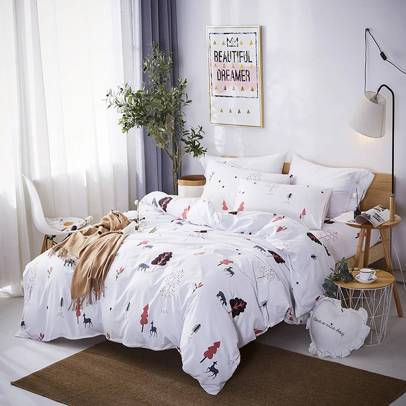 Ultra Soft Double Brushed Microfiber Hotel Collection 3 pcs sets pillow sham Comforter Cover sets