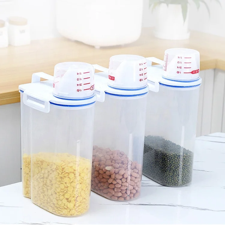 Hot Household rice bucket storage tank insect-proof, moisture-proof flour sealed tank cereal grain storage tank millet bucket