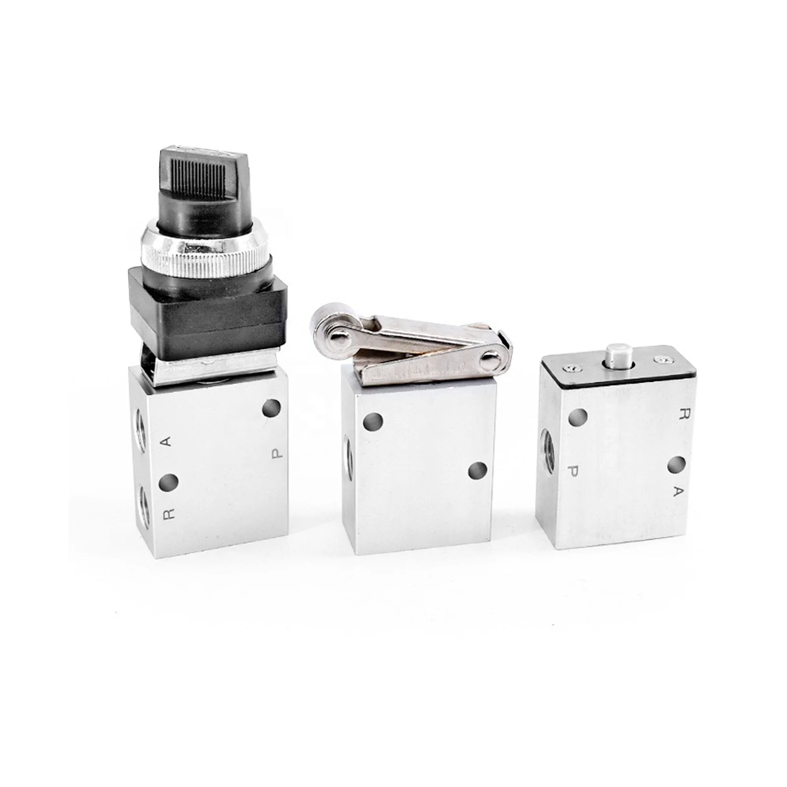 Cheap Price JM Series 3/2 Way Push Button Jm Series 1/4 Port Size air Pneumatic Mechanical Valve