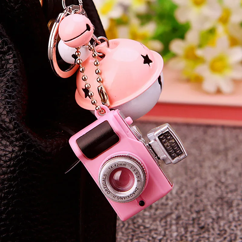 Wholesale Luminous Cartoon Bag Keychain Bag Pendant Keychain Gift Camera Keychain