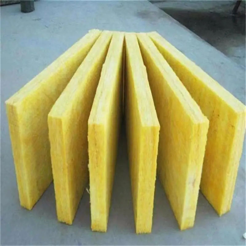Fireproof And Soundproof 80kg/m3 Fiber Glass Wool Insulation