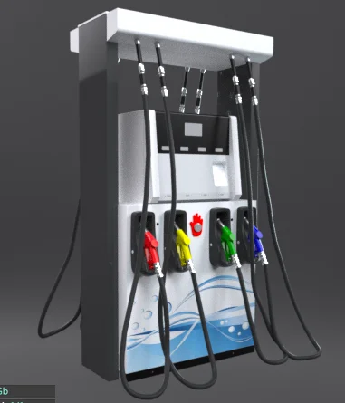 Cheap mobile double nozzle electronic fuel dispenser station mini petrol pump fuel dispenser