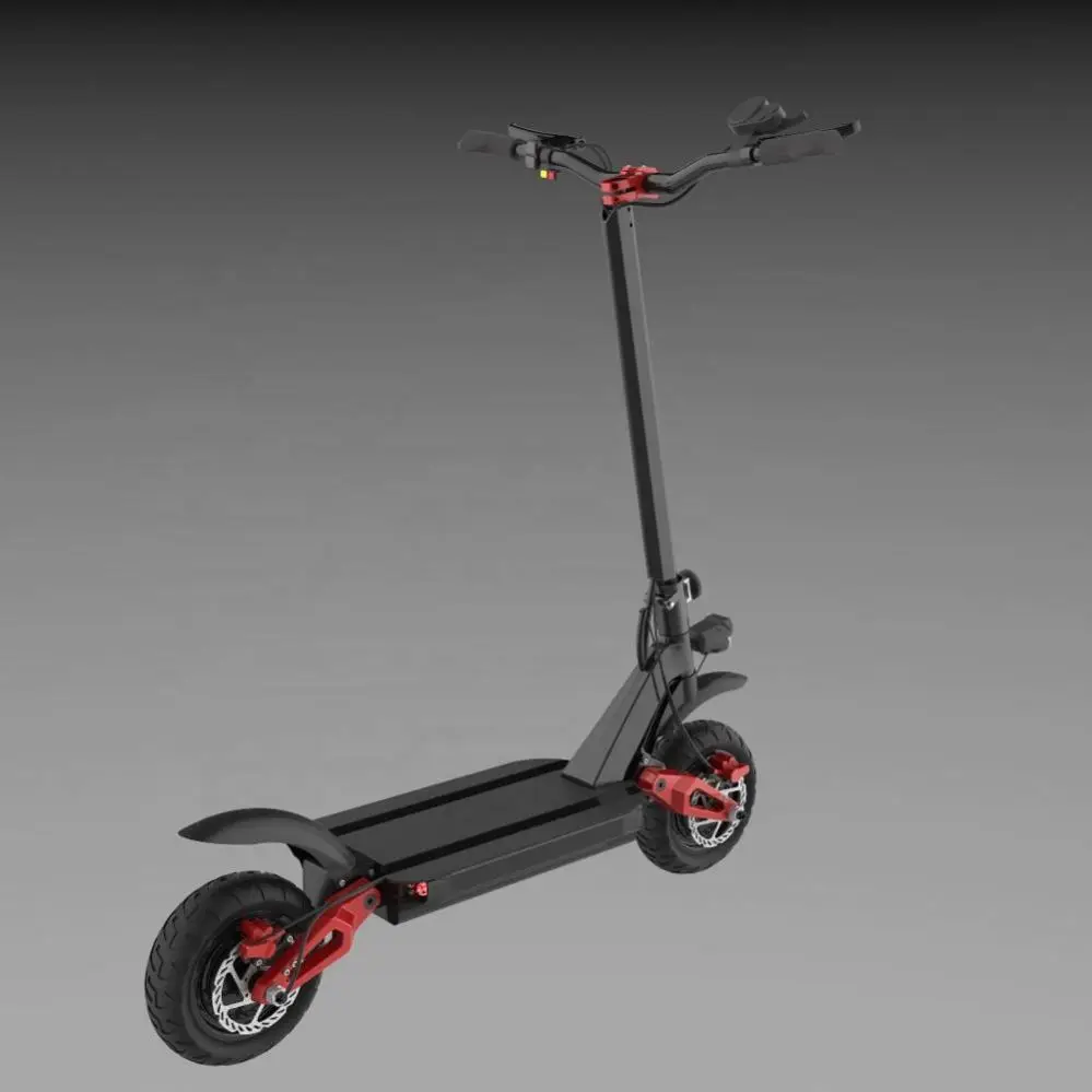 
EcoRider E4-9 Dual Motor Electric Scooter 3600W,Electric Kick Scooter with Double Swing Arm Suspension 