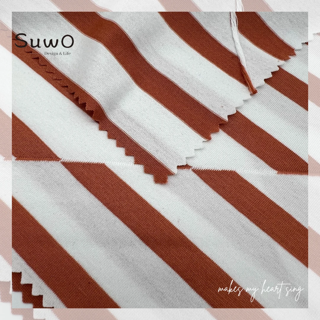 High quality woven mercerized cotton knitted fabric Pima cotton Soft comfortable Suitable for Skirt Tshirt Dresses