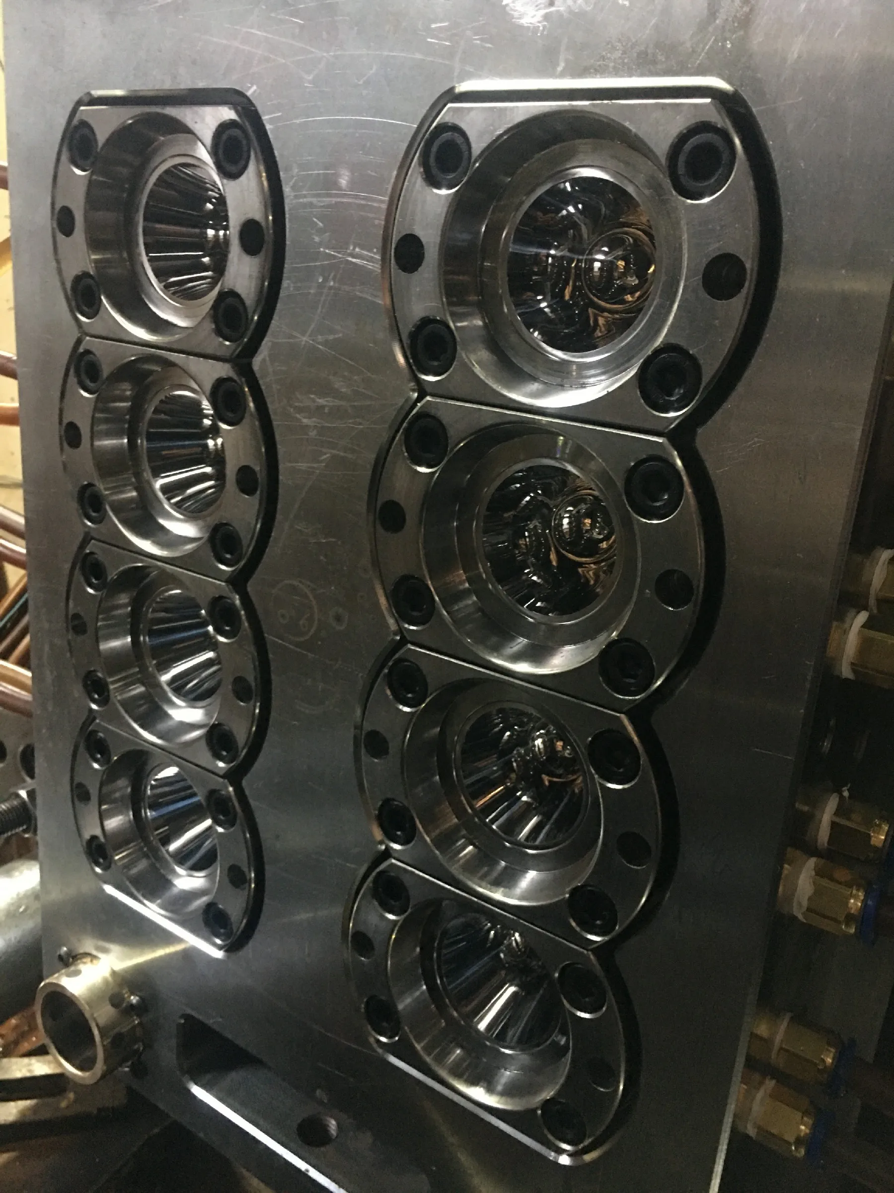 8cavity PET preform pet jar mold hotrunner