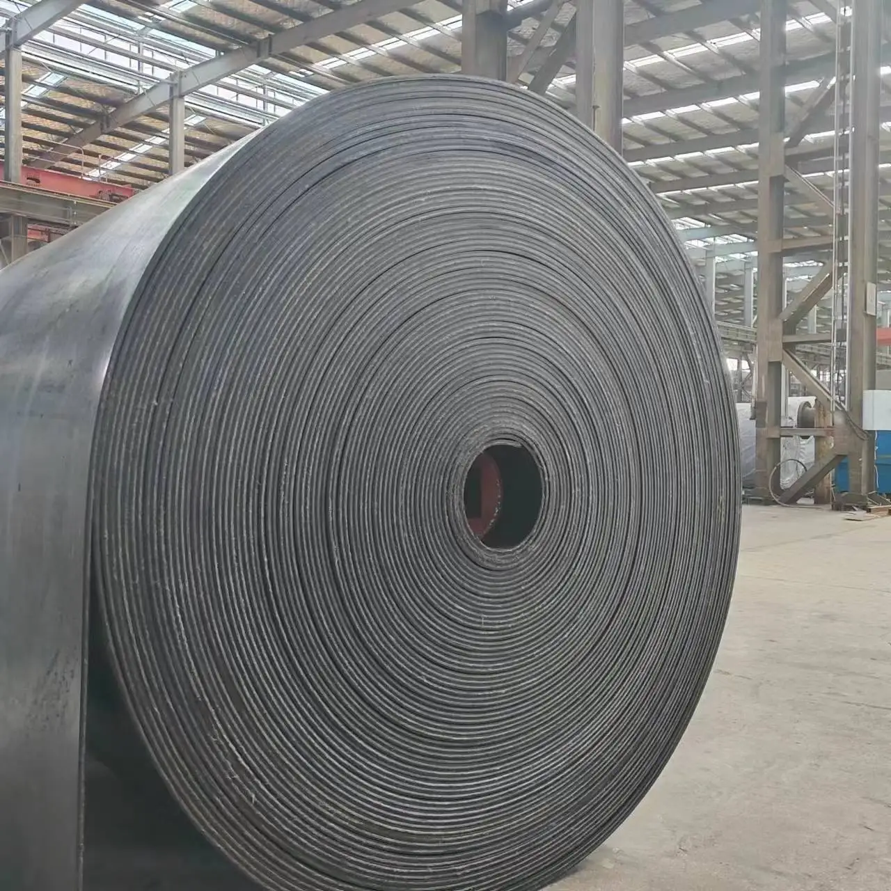 High strength long distance steel cord rubber conveyor belt for industrial