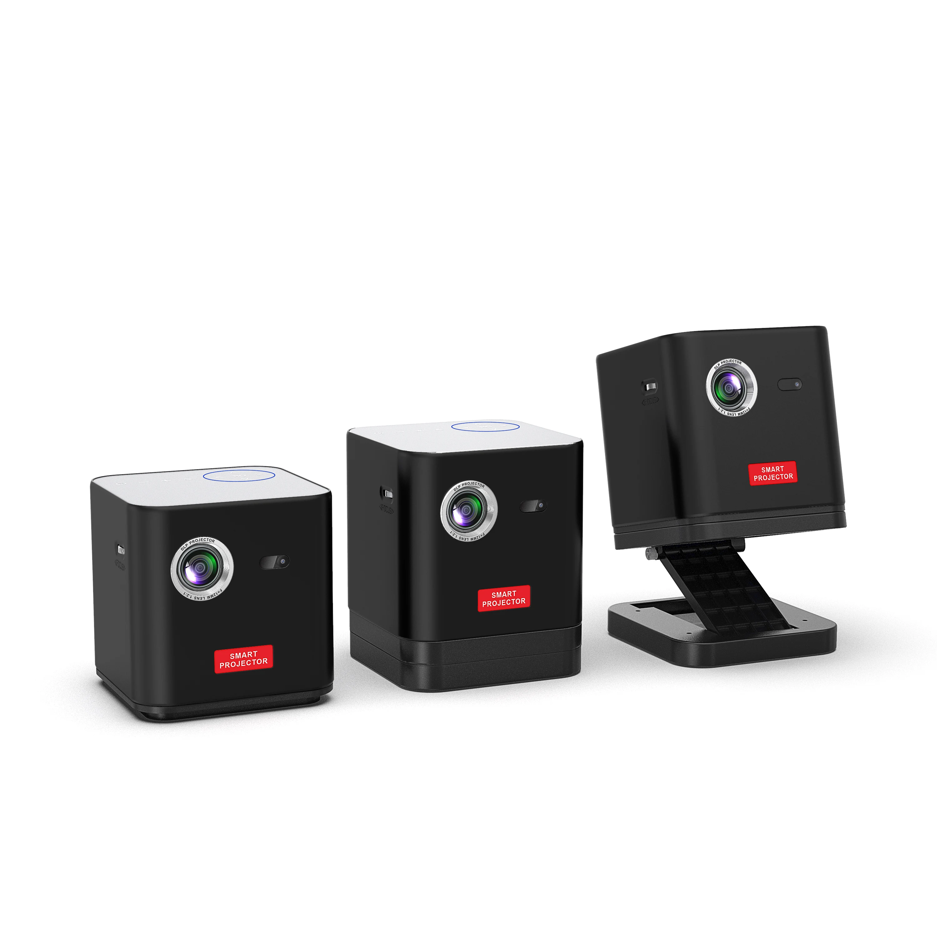 Mini Size DLP Projector 3D 4K Smart Android 9.0 Portable Wifi Beamer Home Theater Projector