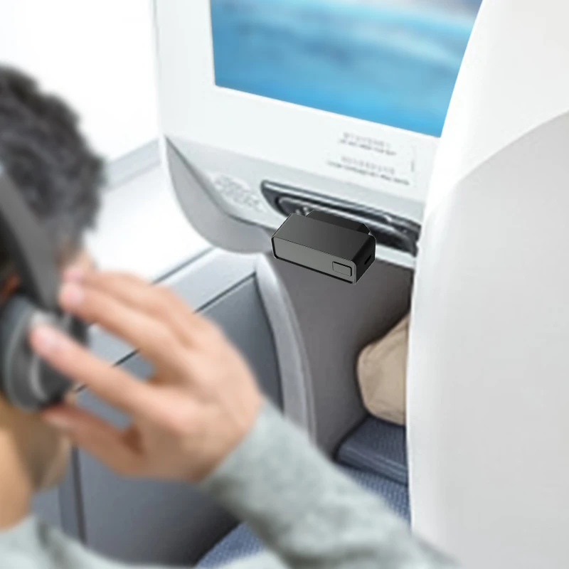 HSUEL  audio transmitter  music wireless transmission  earphone  airplane connection device  BK3266 A2DP V1.3