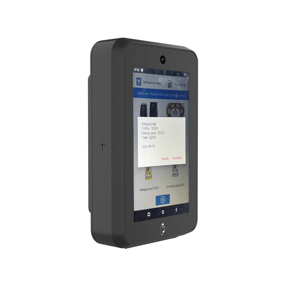 ATEX Secure Unattended Payment Terminal 5.0 inch Touch Screen Self Service Sales Machine Rugged Chip Loyalty Reader CM30